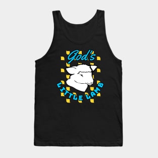 Gods little Lamb Religion Christian Children Gift Tank Top